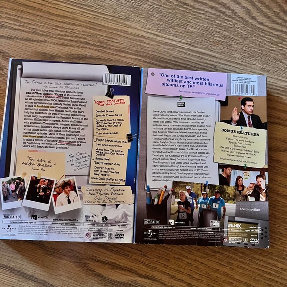 The Office Seasons 3 & 4 DVD Sets Preowned Complete W Extras - Picture 7 of 7